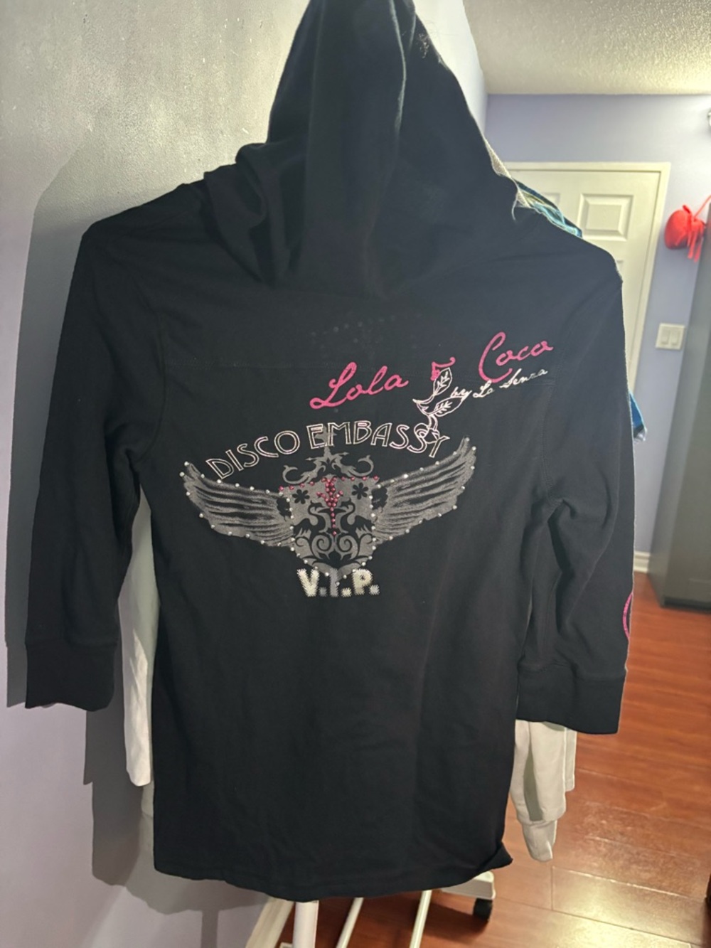 Lola Coco Disco Embassy Black Hoodie
